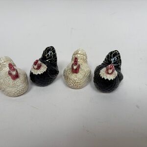 Rooster and Hen Salt and Pepper Shakers